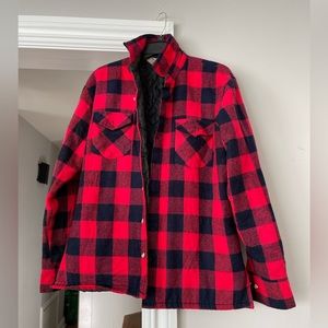 Plaid Quilted Jacket